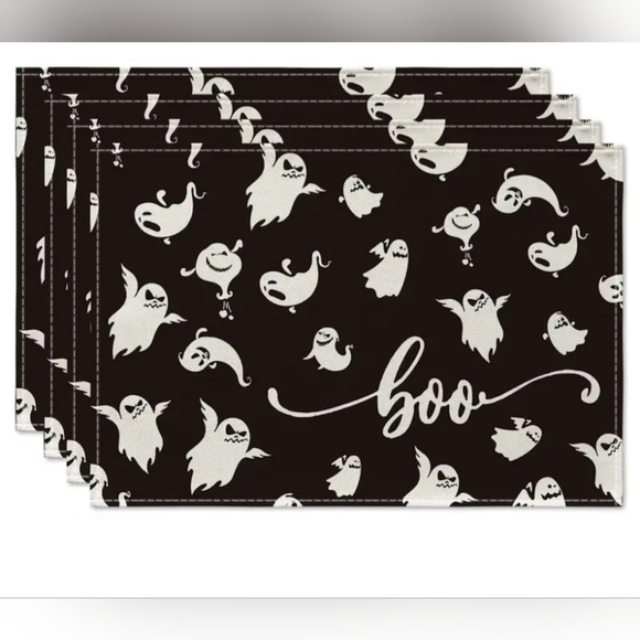 Other - Halloween Boo Ghost Placemats